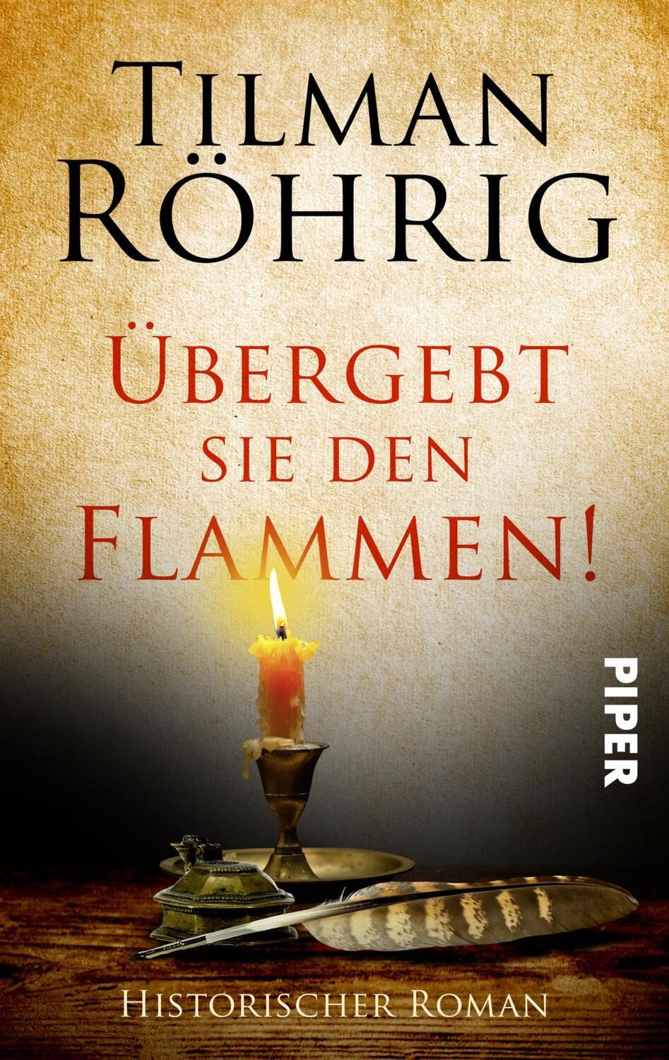 Cover: 9783492504379 | Übergebt sie den Flammen! | Historischer Roman aus der Luther-Zeit