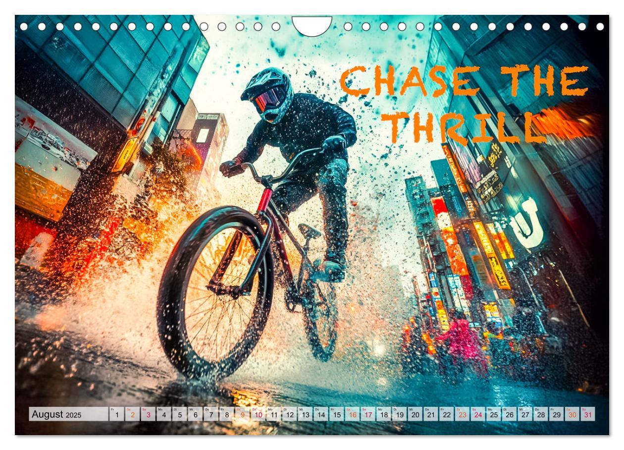 Bild: 9783457184837 | BMX - Coole Slogans (Wandkalender 2025 DIN A4 quer), CALVENDO...