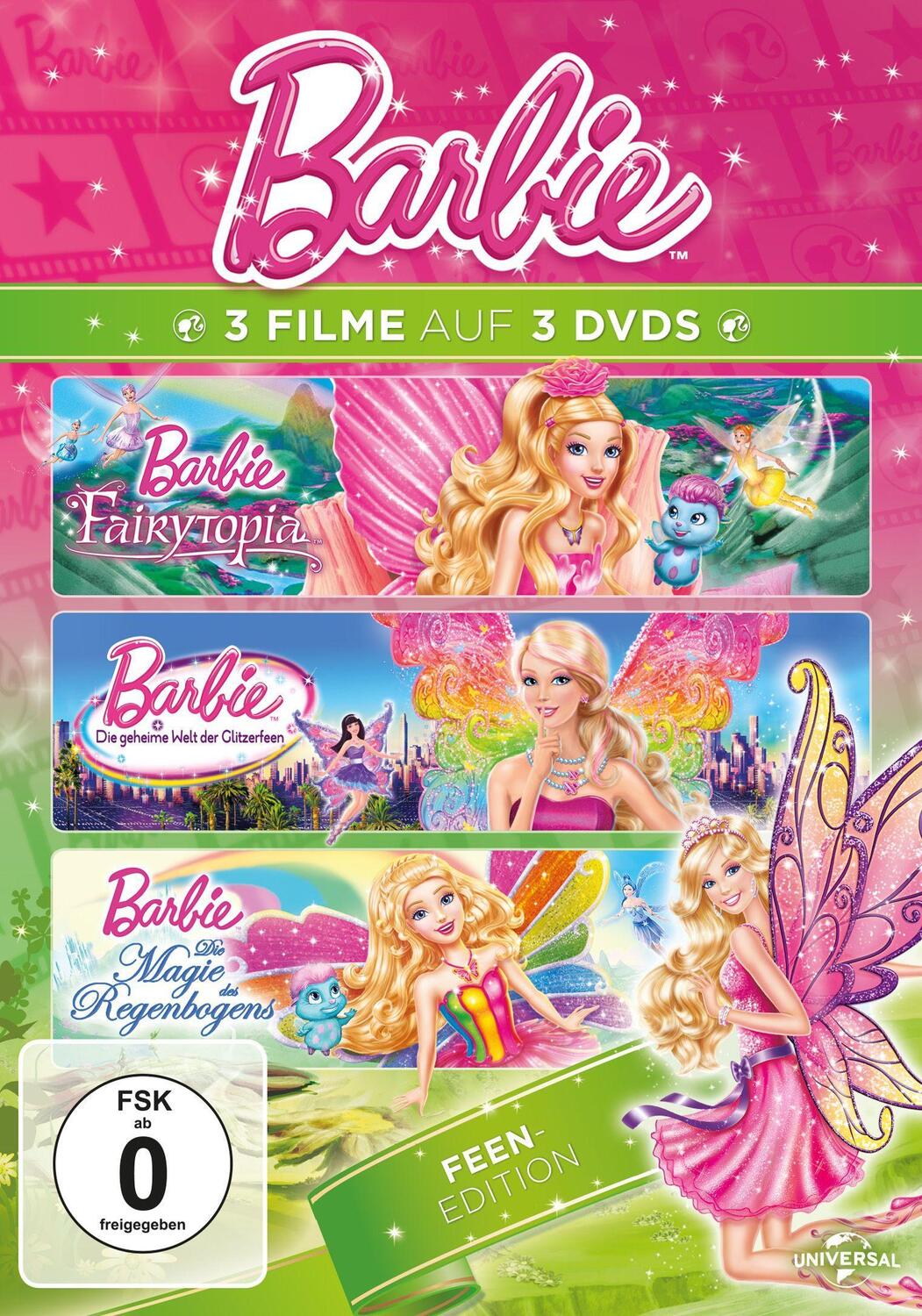 Cover: 5053083230364 | Barbie Feen-Edition | DVD | 3 DVDs | Deutsch | 2021