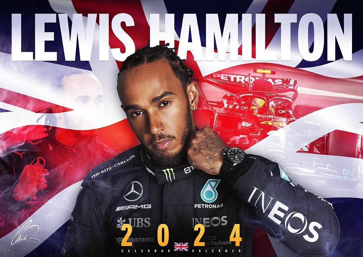 Cover: 9781960825506 | Lewis Hamilton Kalender 2024 | Lewis Hamilton | Kalender | 14 S.