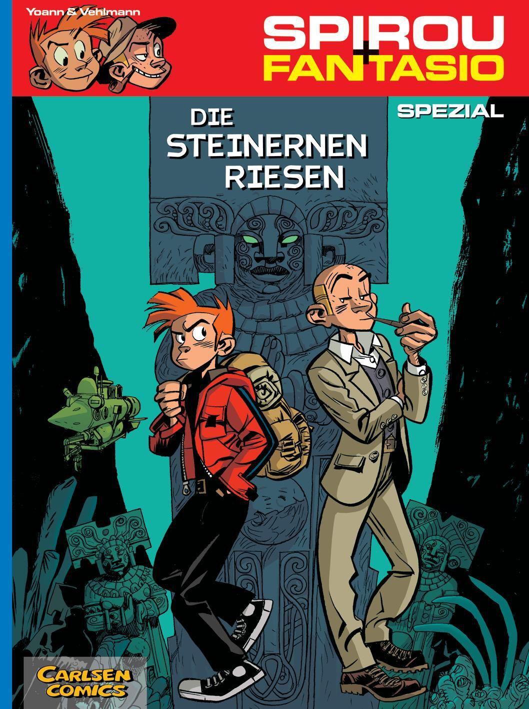 Cover: 9783551776914 | Spirou und Fantasio Spezial. Die steinernen Riesen | Fabien Vehlmann