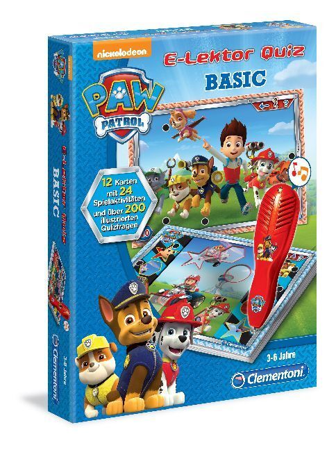 Cover: 8005125693689 | E-Lektor Quiz Basic Paw Patrol (Kinderspiel) | Spiel | In Spielebox