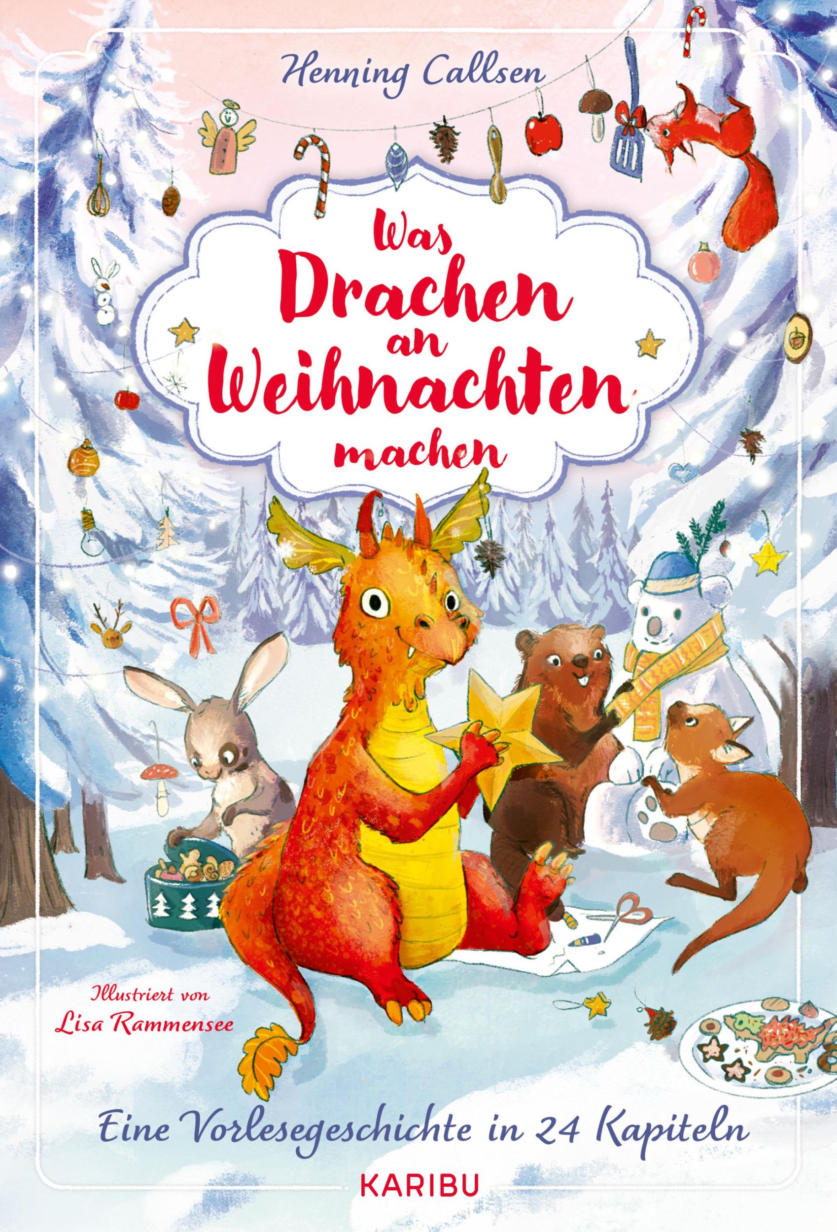 Cover: 9783961293353 | Was Drachen an Weihnachten machen - Eine Vorlesegeschichte in 24...