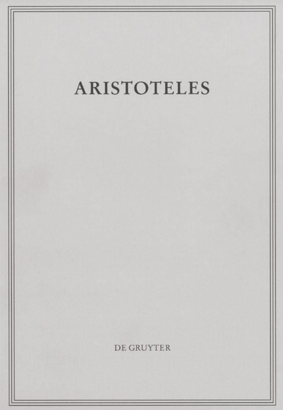 Cover: 9781614517412 | Peri Hermeneias | Aristoteles | Buch | IX | Deutsch | 2014
