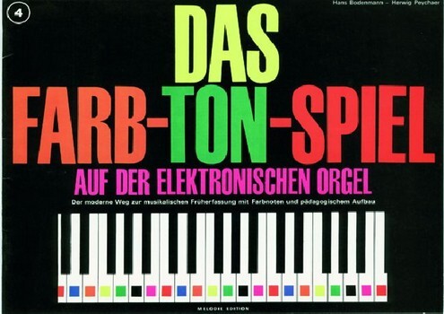 Cover: 9790009002297 | Das Farbtonspiel Band 4 für E-Orgel | Hans Bodenmann | Melodie-Edition