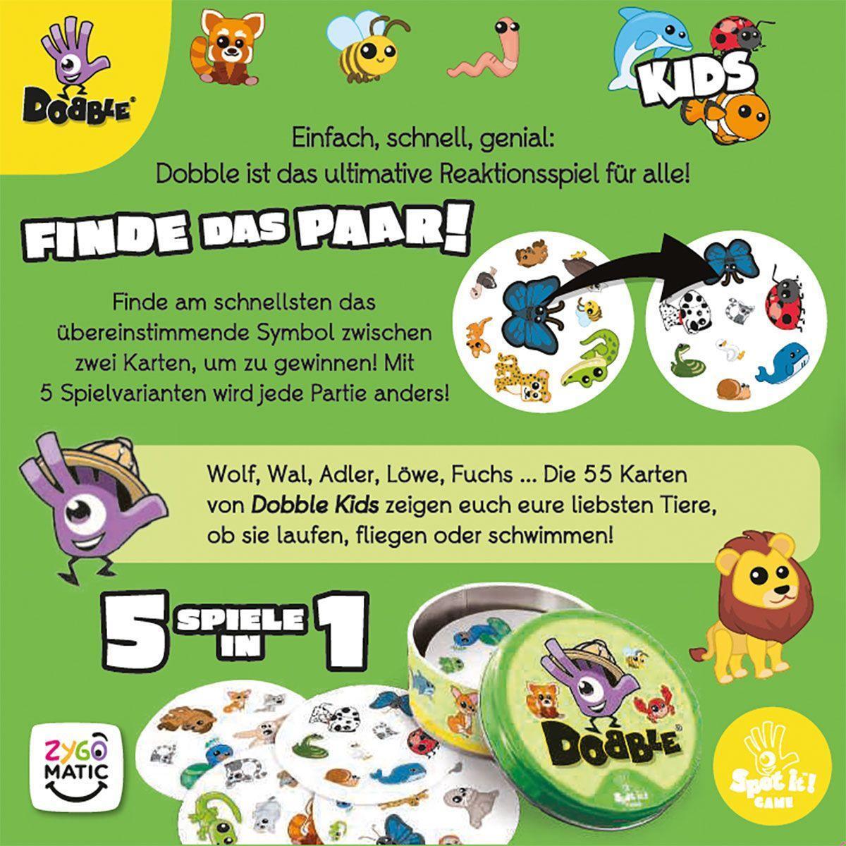 Bild: 3558380108801 | Dobble Kids | Familienspiel | Spiel | Deutsch | 2023 | Asmodee