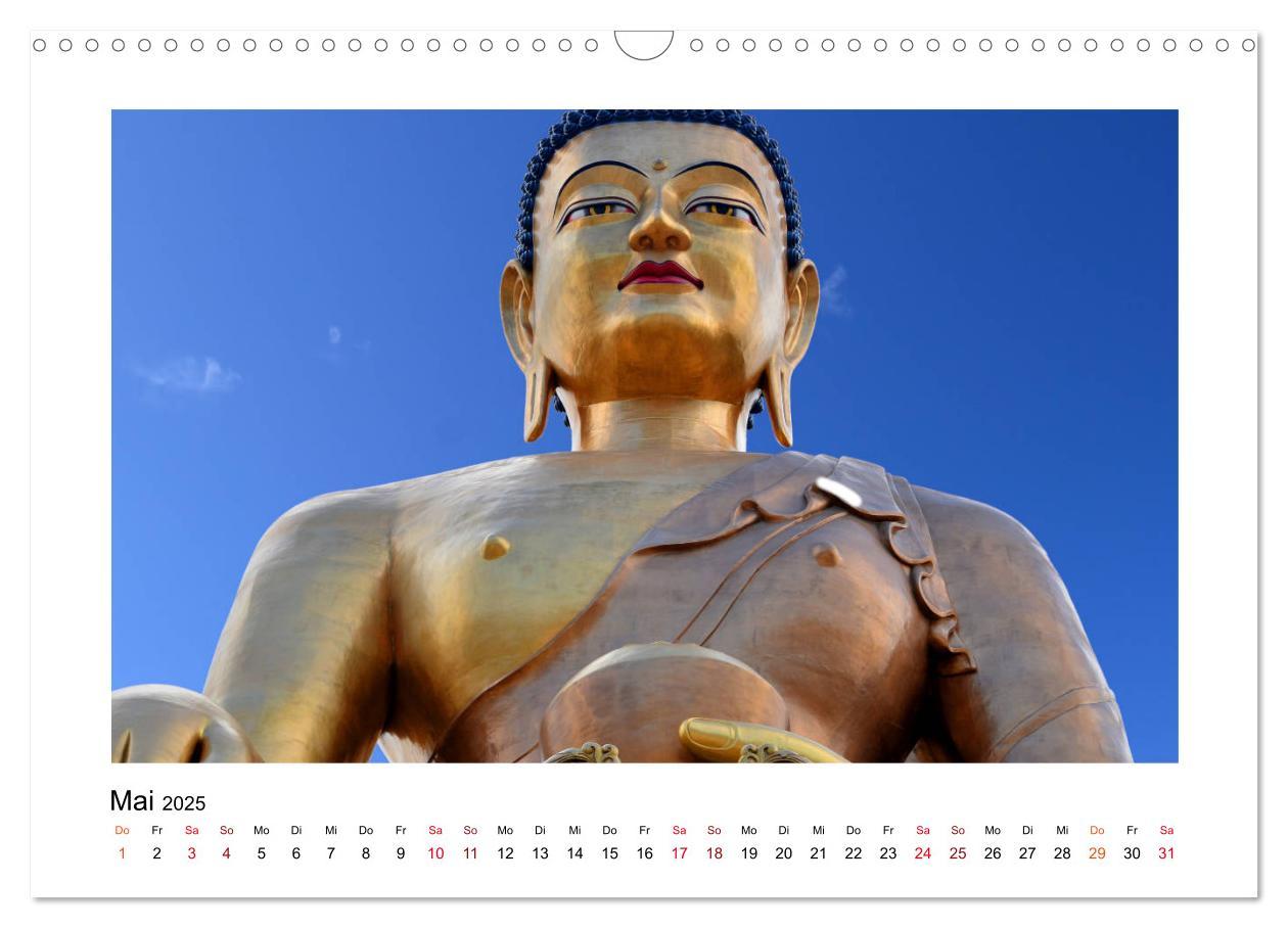 Bild: 9783435127290 | Bhutan ¿ Berge, Buddhismus &amp; Bruttonationalglück (Wandkalender 2025...