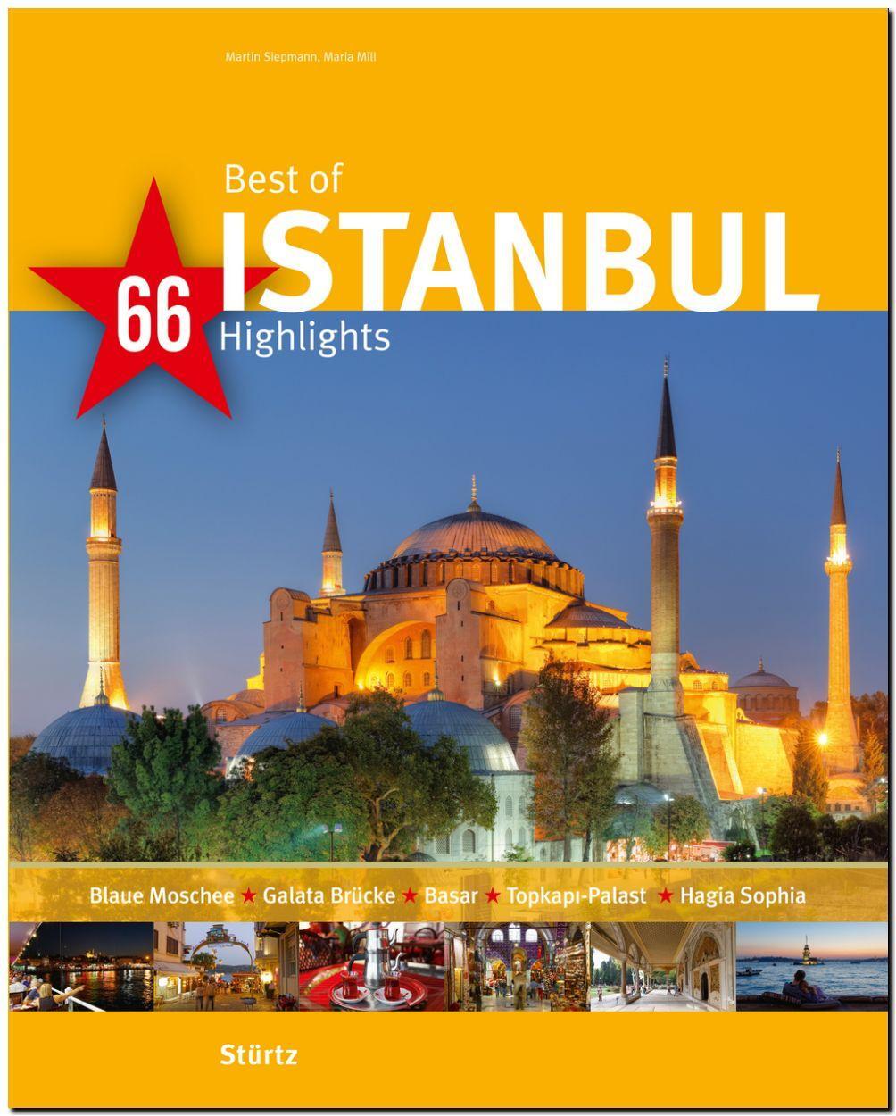Cover: 9783800349111 | Best of ISTANBUL - 66 Highlights | Ein Bildband mit über 175 Bildern