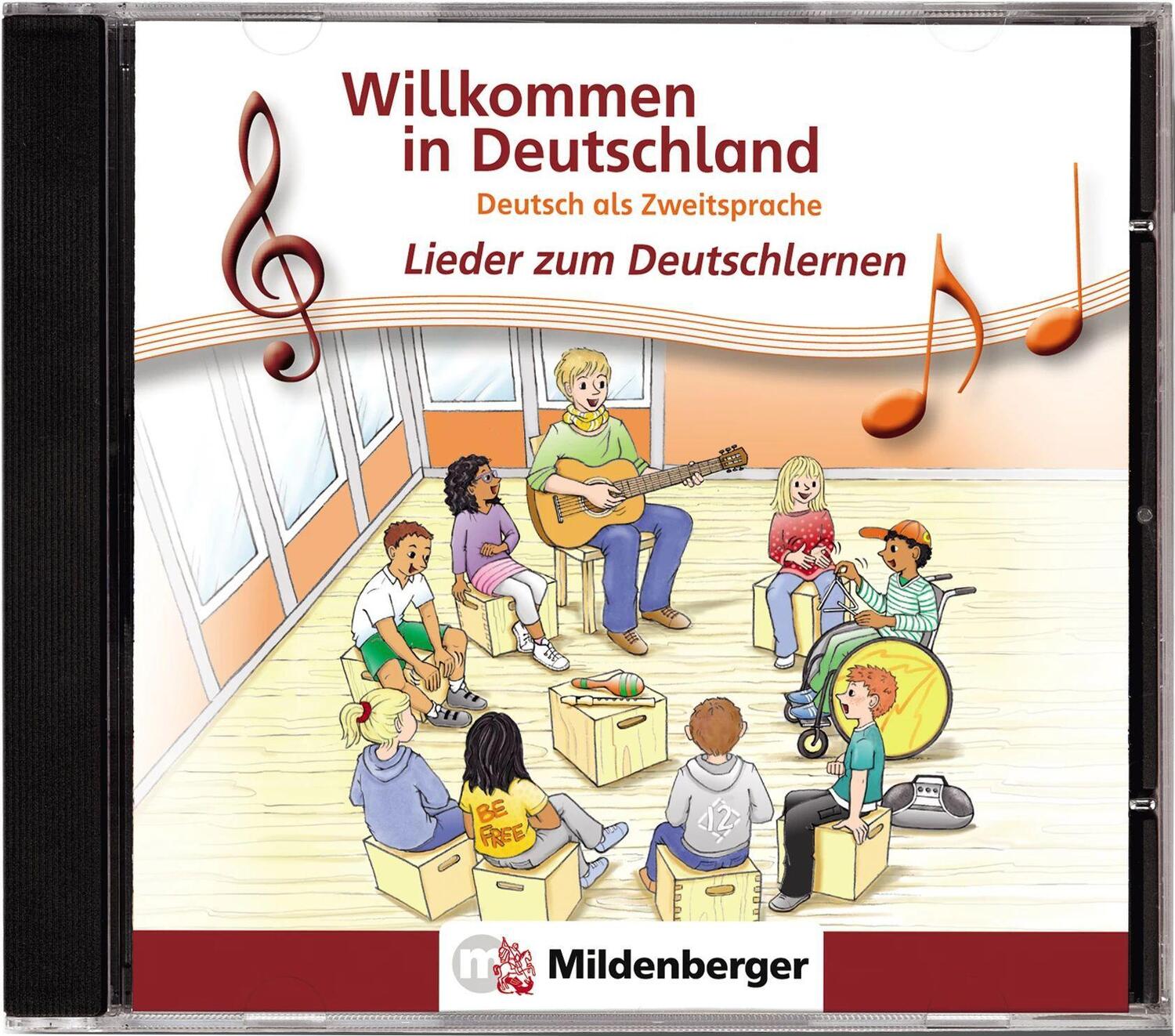 Cover: 9783619141487 | Willkommen in Deutschland - Lieder zum Deutschlernen, CD | Quiring