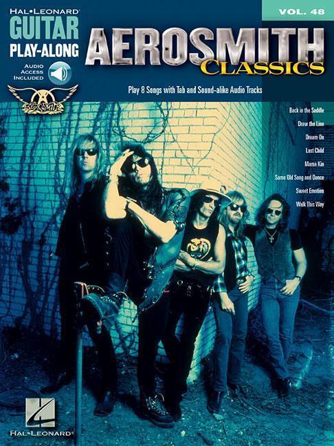 Cover: 9780634074073 | Aerosmith Classics - Guitar Play-Along Vol. 48 (Book/Online Audio)