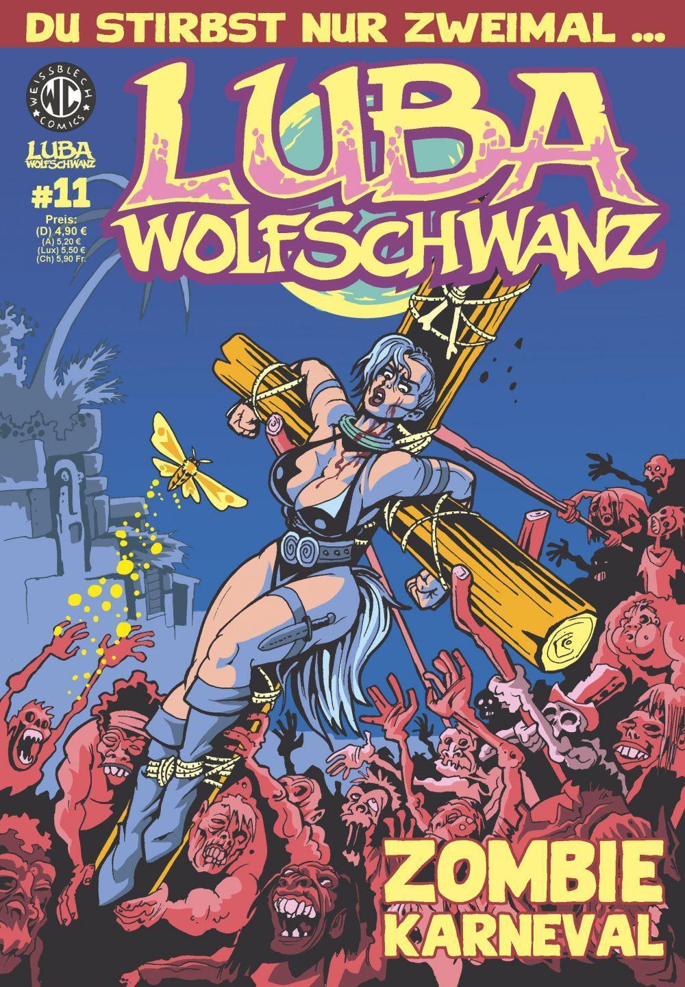 Cover: 9783869591223 | Luba Wolfschwanz 11 | Zombie Karneval | Levin Kurio | Broschüre | 2023