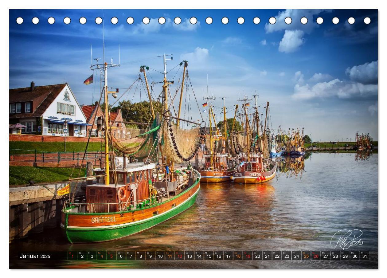 Bild: 9783435794355 | Ostfriesland, die alten Häfen - Greetsiel, Neuharlingersiel,...