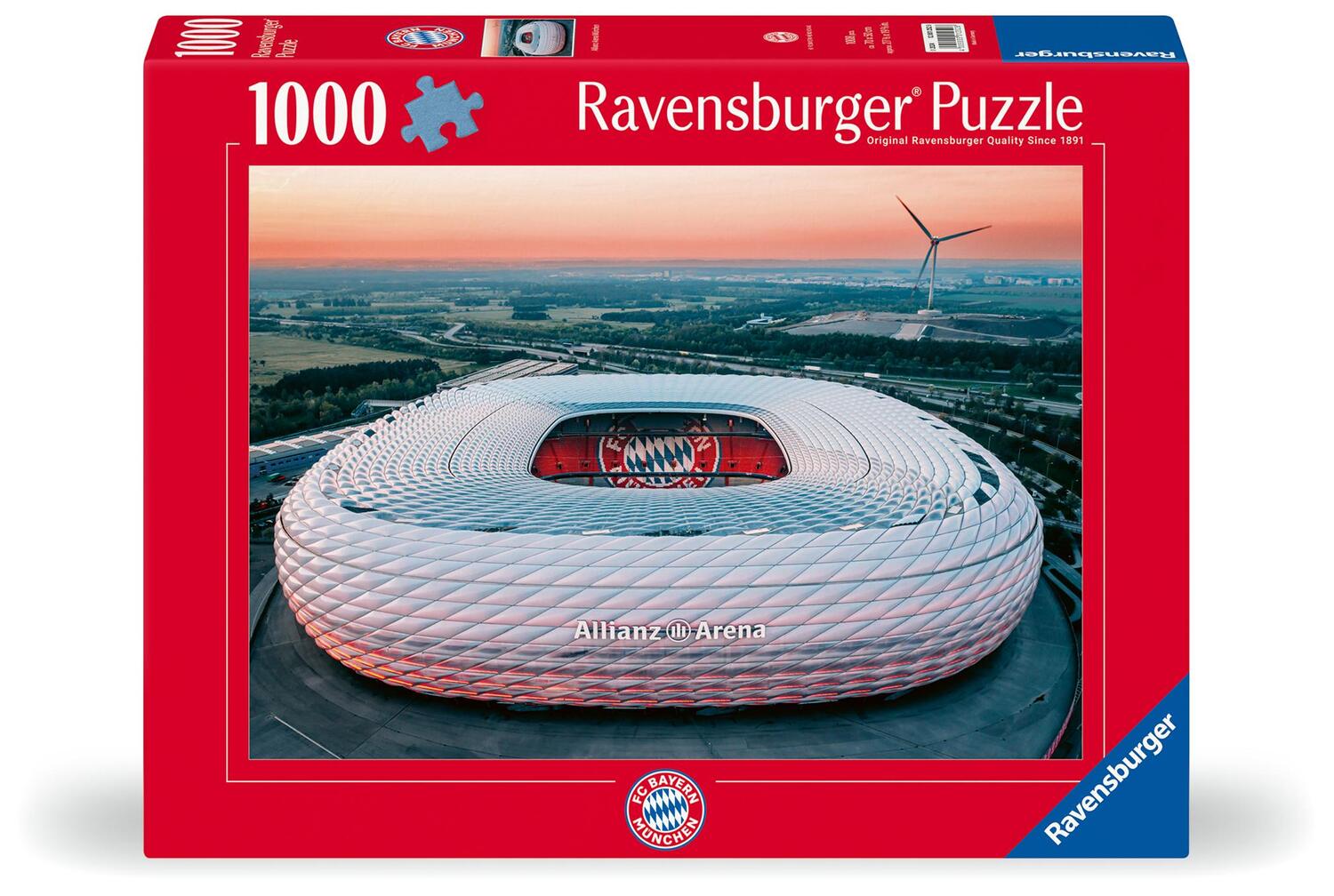 Cover: 4005555012528 | Ravensburger Puzzle 12001252 - Allianz Arena München - 1000 Teile...