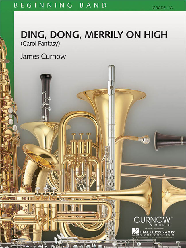 Cover: 884088310158 | Ding Dong Merrily on High | Carol Fantasy | Curnow Music Concert Band