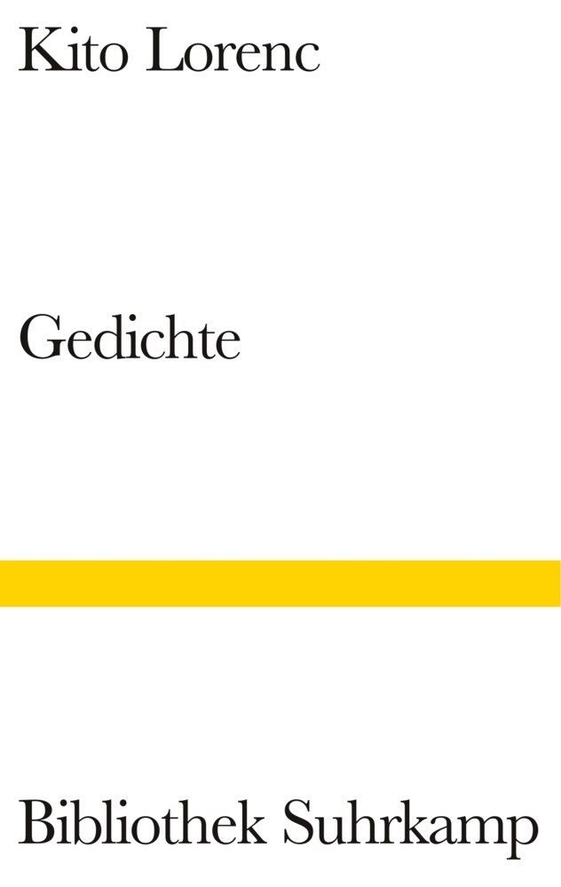 Cover: 9783518224762 | Gedichte | Vorw. v. Peter Handke | Kito Lorenc | Buch | 2013