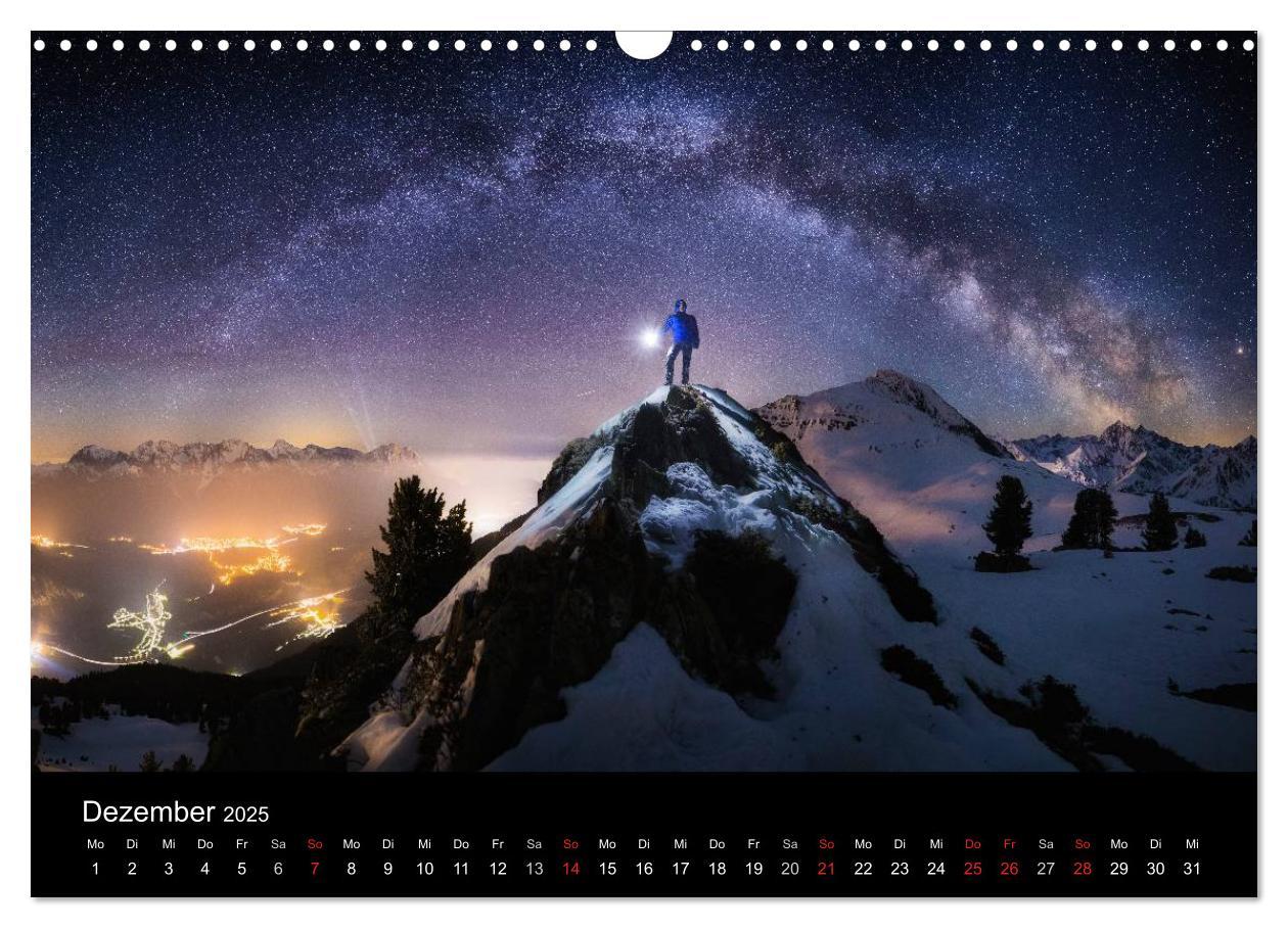 Bild: 9783435567386 | Sternensucher - Landschaft unter Sternen (Wandkalender 2025 DIN A3...