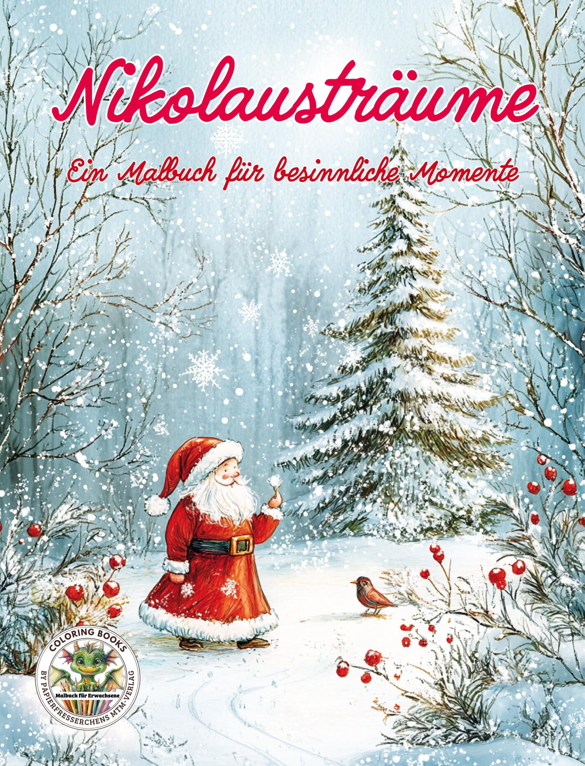 Cover: 9783990513286 | Nikolausträume - Ein Malbuch für besinnliche Momente | Nanja Holland