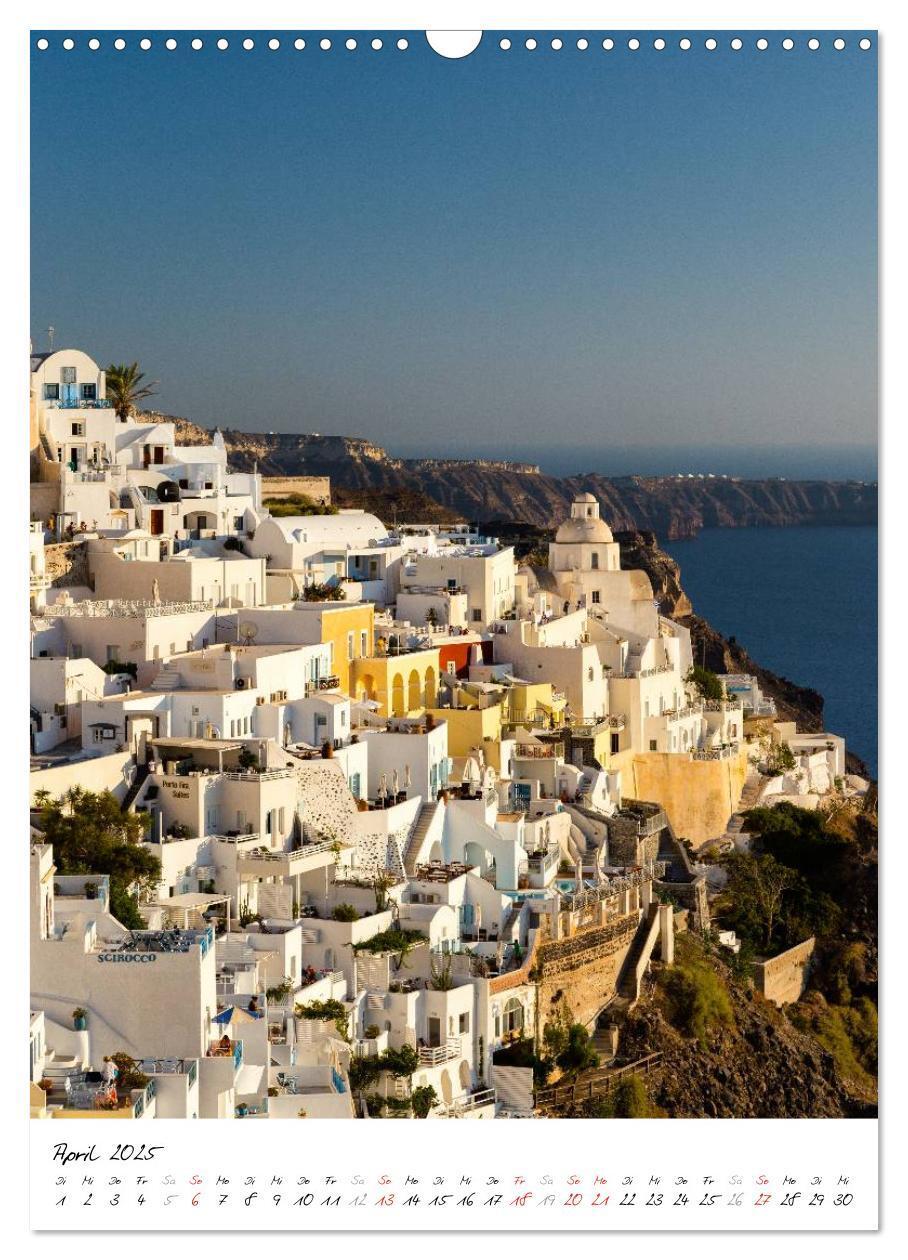 Bild: 9783457053485 | Insel des Lichts - Santorini (Wandkalender 2025 DIN A3 hoch),...