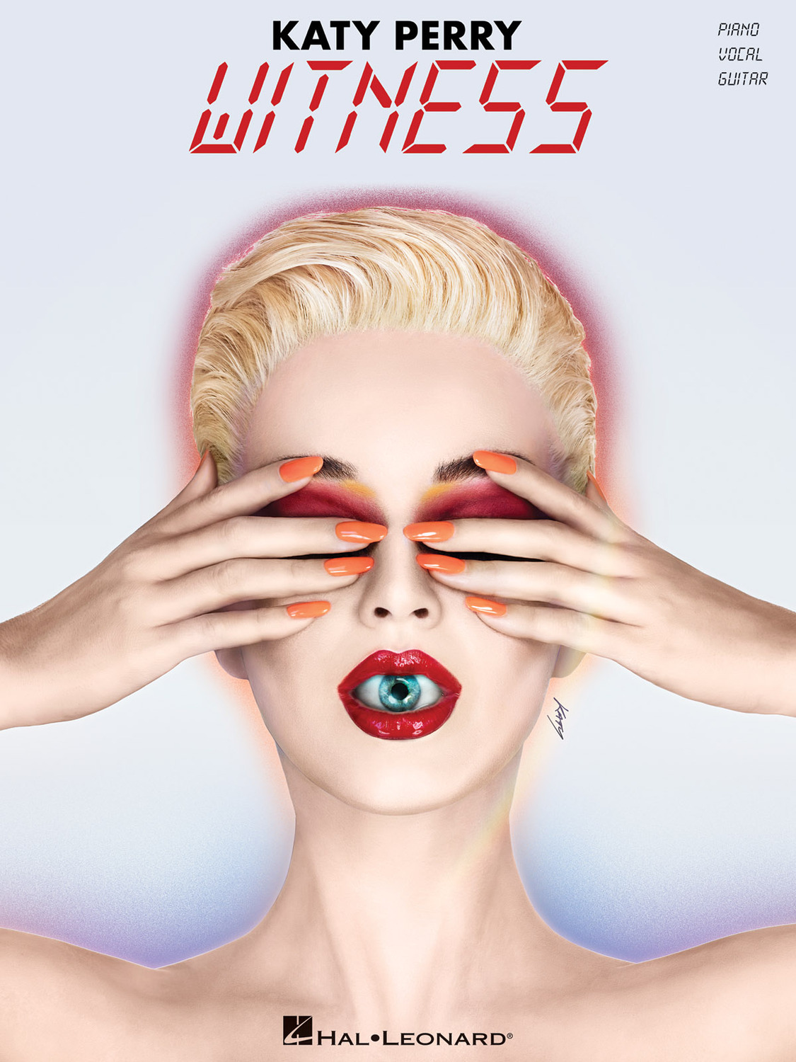Cover: 888680705879 | Katy Perry - Witness | Piano-Vocal-Guitar Artist Songbook | Buch