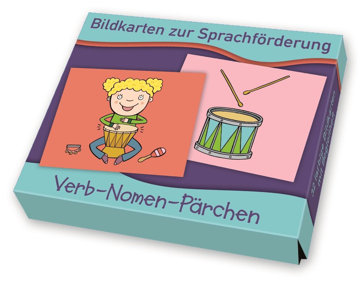 Bild: 9783834645272 | Verb-Nomen-Pärchen | Box | Bildkarten zur Sprachförderung | 32 S.