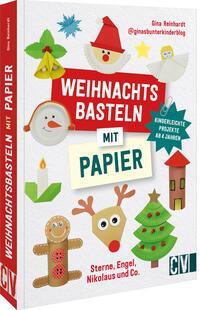 Cover: 9783841103048 | Weihnachtsbasteln mit Papier | Gina Reinhardt | Taschenbuch | 96 S.