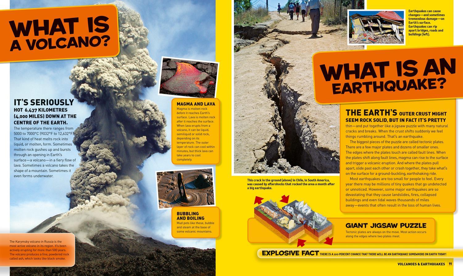 Bild: 9780008267810 | Everything: Volcanoes and Earthquakes | National Geographic Kids