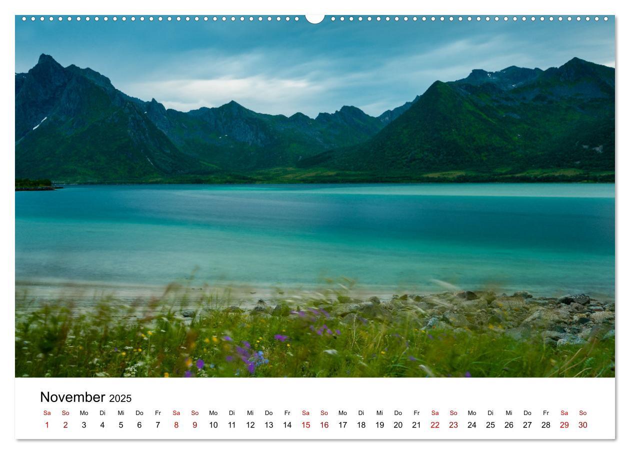 Bild: 9783435009046 | Lofoten (Wandkalender 2025 DIN A2 quer), CALVENDO Monatskalender