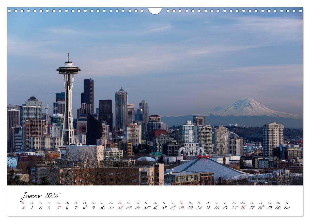 Bild: 9783435612758 | Eine Reise nach Seattle (Wandkalender 2025 DIN A3 quer), CALVENDO...