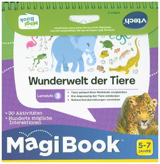 Cover: 3417764810047 | Magibook - Lernstufe 3 - Wunderwelt der Tiere | Stück | 2017 | Vtech