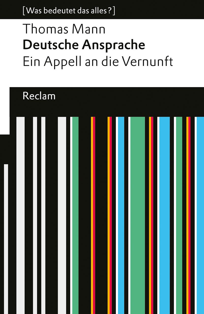 Cover: 9783150145937 | Deutsche Ansprache. Ein Appell an die Vernunft. [Was bedeutet das...