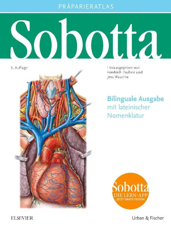 Cover: 9783437440168 | Sobotta Präparieratlas | Bilinguale Ausgabe | Paulsen (u. a.) | Buch