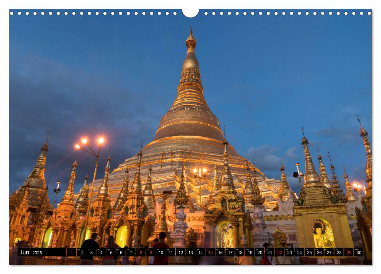 Bild: 9783435681860 | Myanmar - Burma (Wandkalender 2025 DIN A3 quer), CALVENDO...