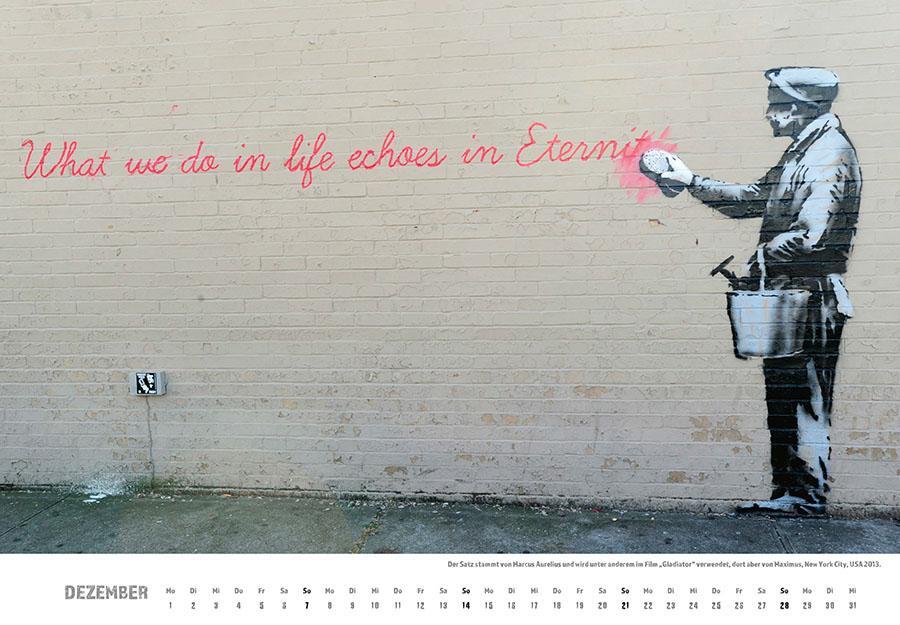 Bild: 9783966648066 | Banksy Kalender 2025 | Banksy | Kalender | Spiralbindung | 14 S.