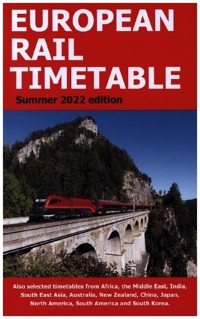 Cover: 9781838408039 | European Rail Timetable Summer 2022 | John Potter | Taschenbuch | 2022