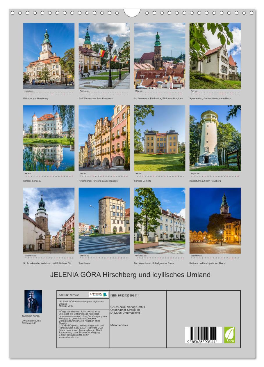 Bild: 9783435998111 | JELENIA GÓRA Hirschberg und idyllisches Umland (Wandkalender 2025...