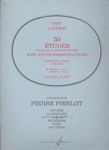 Cover: 9790043006107 | 50 Etudes Faciles &amp; Progressives - Volume 1 | Guy Lacour | Buch