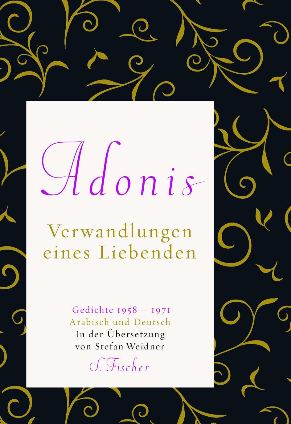 Cover: 9783100006318 | Verwandlungen eines Liebenden | Gedichte 1958 - 1971 | Adonis (u. a.)