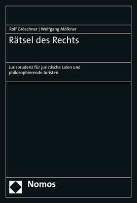 Cover: 9783848777792 | Rätsel des Rechts | Rolf Gröschner (u. a.) | Taschenbuch | 185 S.