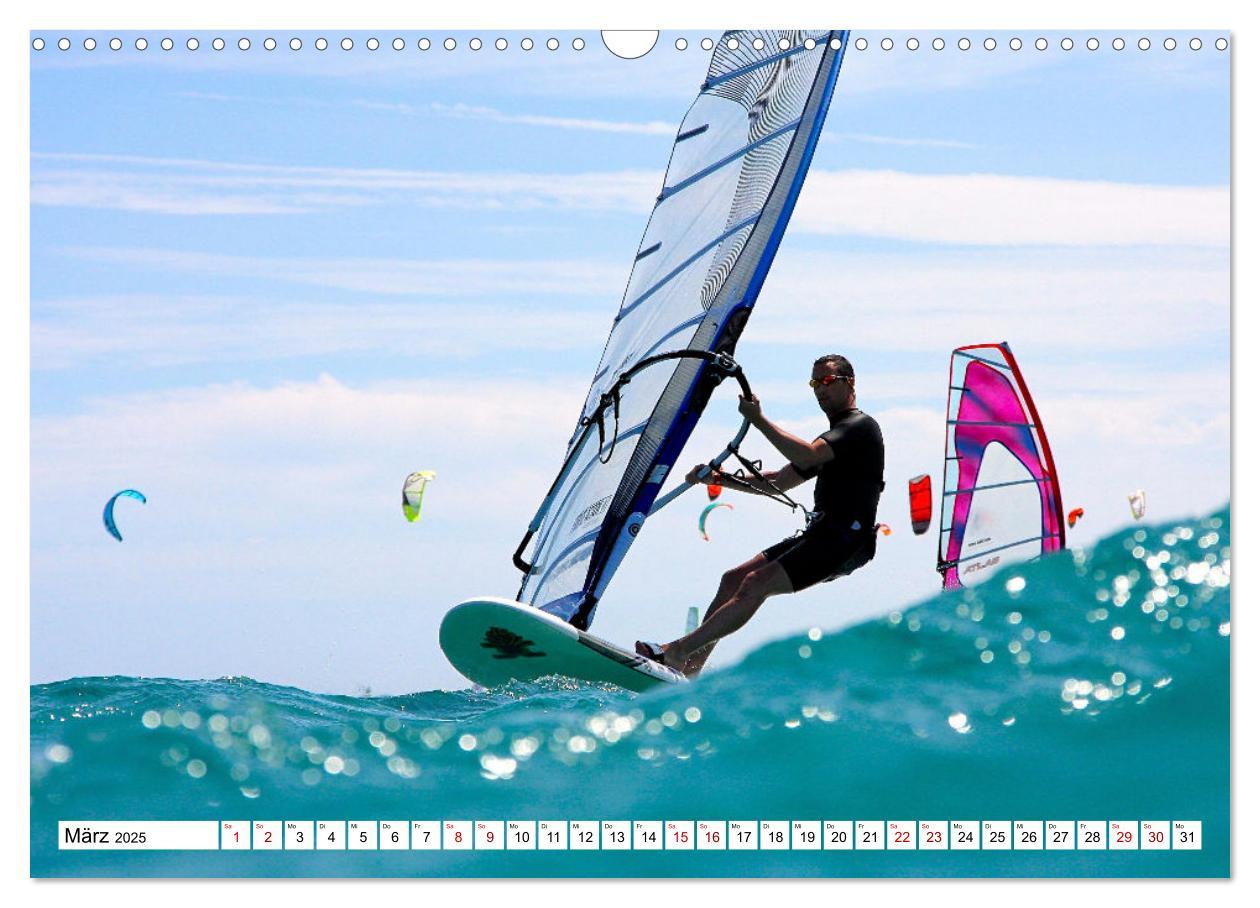 Bild: 9783383923807 | Funsport Windsurfen (Wandkalender 2025 DIN A3 quer), CALVENDO...