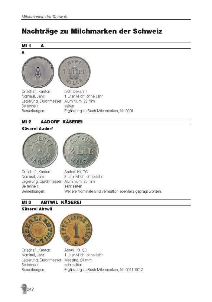 Bild: 9783866462427 | Schweizer Konsumgeld, Biermarken, Milchmarken, Trammarken | Kunzmann
