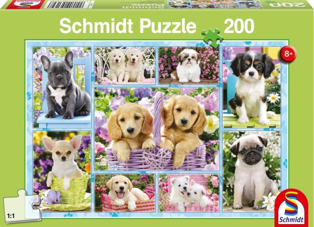 Cover: 4001504561628 | Welpen. Puzzle 200 Teile | Spiel | Deutsch | 2016 | Schmidt