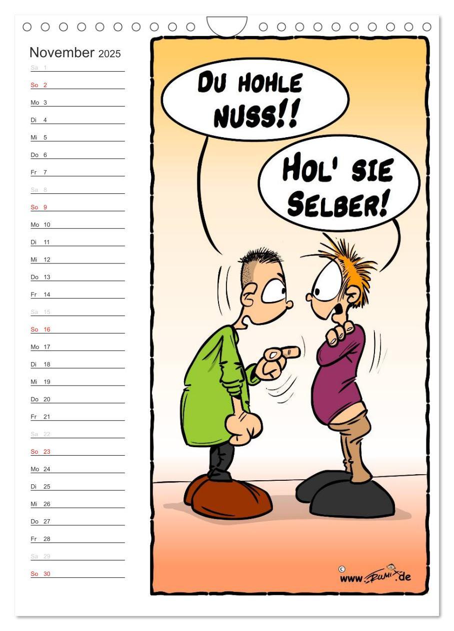 Bild: 9783457045763 | Trumix Cartoons - Autsch, das tut weh! (Wandkalender 2025 DIN A4...