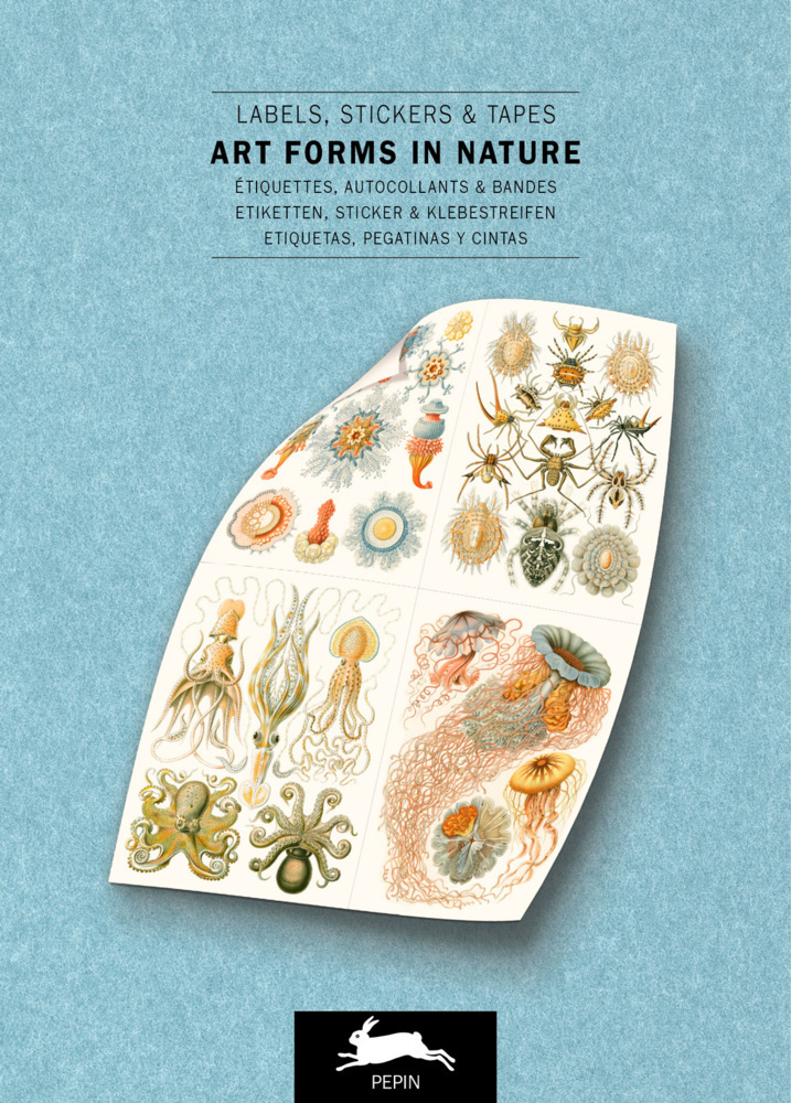 Cover: 9789460094248 | Art Forms in Nature | Label and Sticker Books | Pepin van Roojen