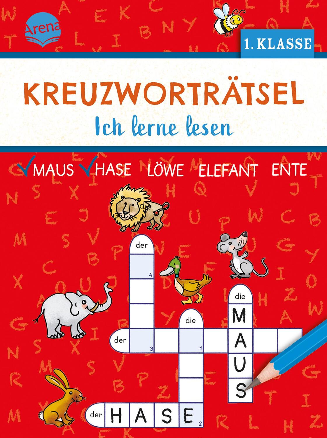 Cover: 9783401720609 | Kreuzworträtsel. Ich lerne lesen (1. Klasse) | Barbara Geßner | Buch
