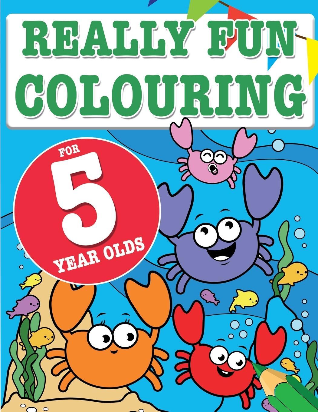 Cover: 9781911219064 | Really Fun Colouring Book For 5 Year Olds | Mickey Macintyre | Buch