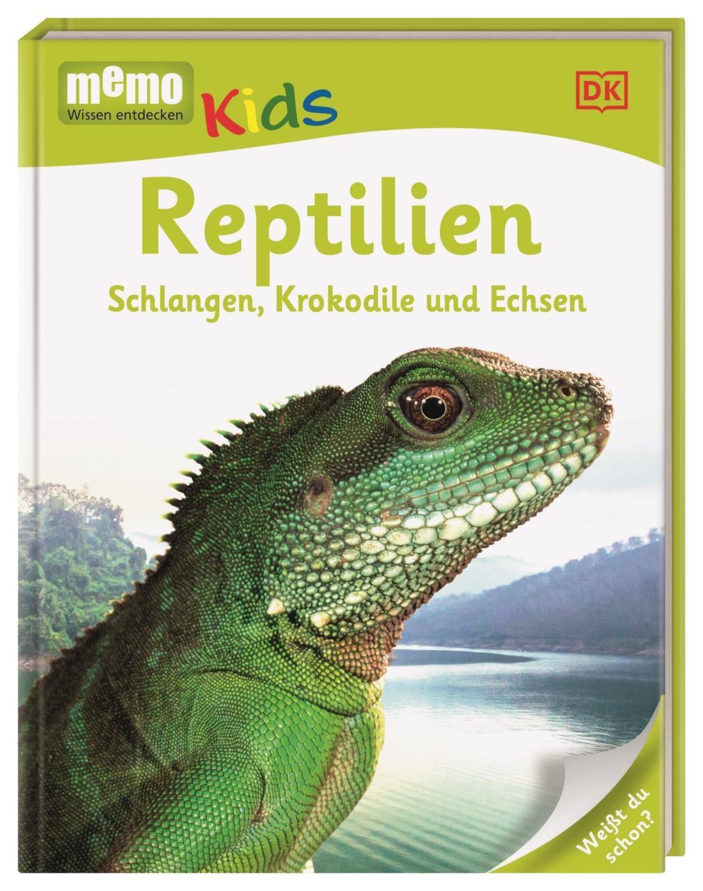 Cover: 9783831027064 | memo Kids. Reptilien | Schlangen, Krokodile und Echsen | Buch | 2015