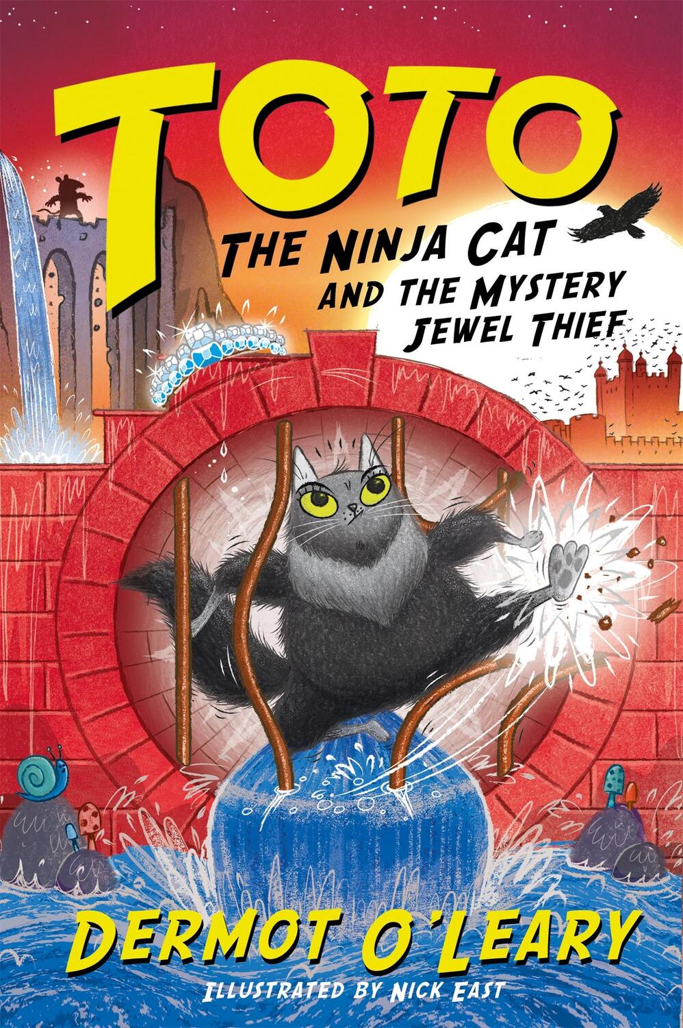 Cover: 9781444952049 | Toto the Ninja Cat and the Mystery Jewel Thief | Book 4 | OâEURLeary