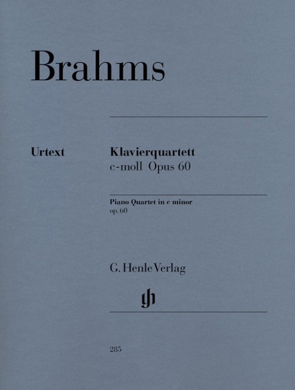 Cover: 9790201802855 | Johannes Brahms - Klavierquartett c-moll op. 60 | Hanspeter Krellmann