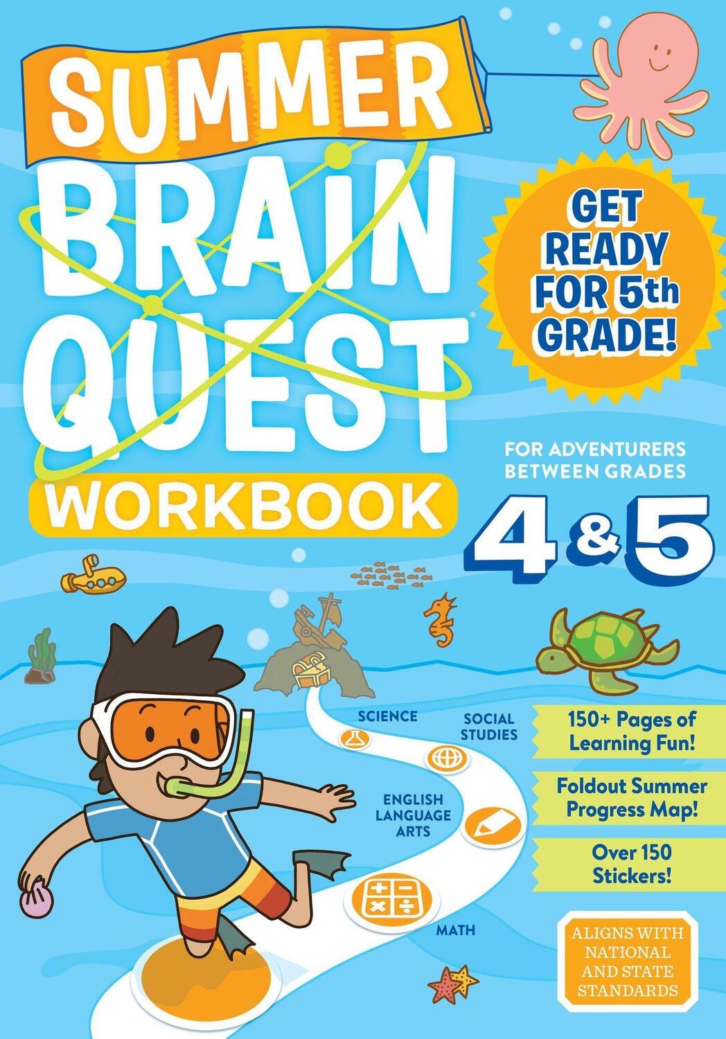 Cover: 9780761189206 | Summer Brain Quest: Between Grades 4 &amp; 5 | Workman Publishing (u. a.)