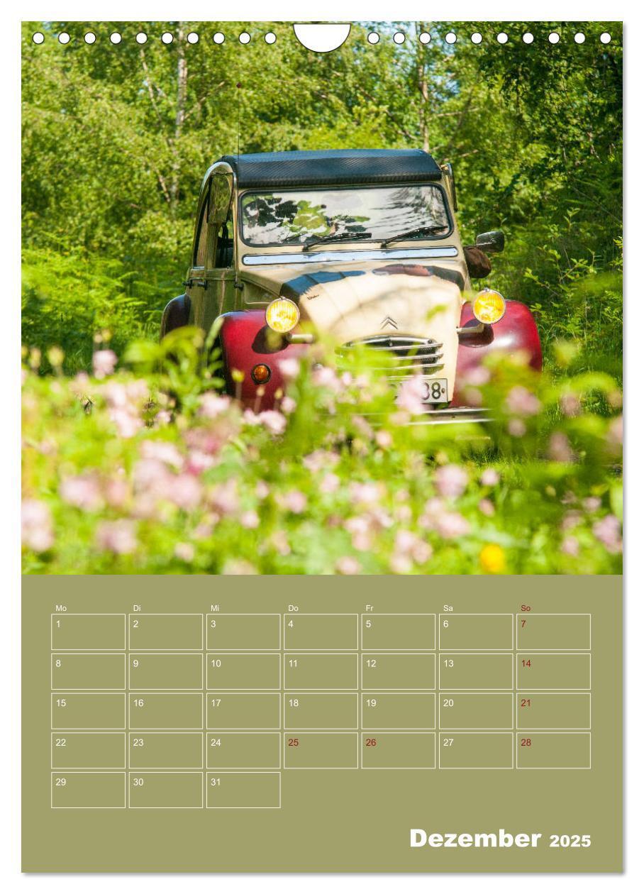 Bild: 9783435955664 | Citroën 2 CV ¿ Flower Power (Wandkalender 2025 DIN A4 hoch),...